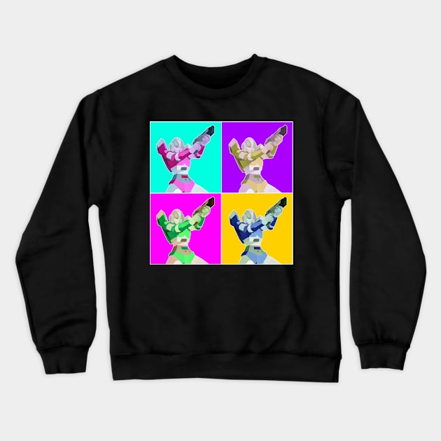 Transformers Arcee Pop Art Crewneck Sweatshirt by ramonavirus